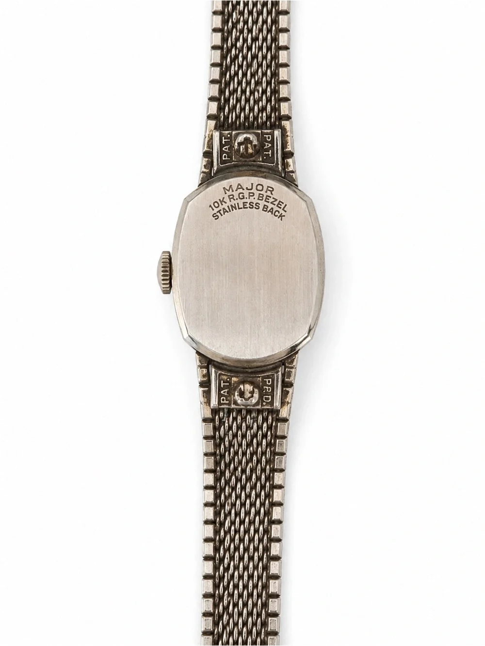 Tradition Women's Silver-Tone Watch with Blue Dial